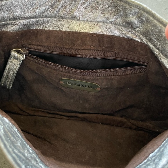 R & Y  Augusti Snakeskin Clutch - Purse